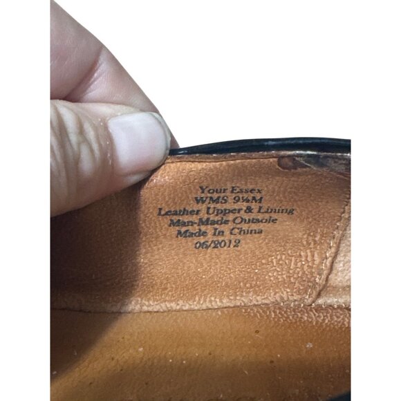 Gentle Souls‎ Womens Black Suede Loafers With Bow Detail Size 9.5M - Picture 2 of 8